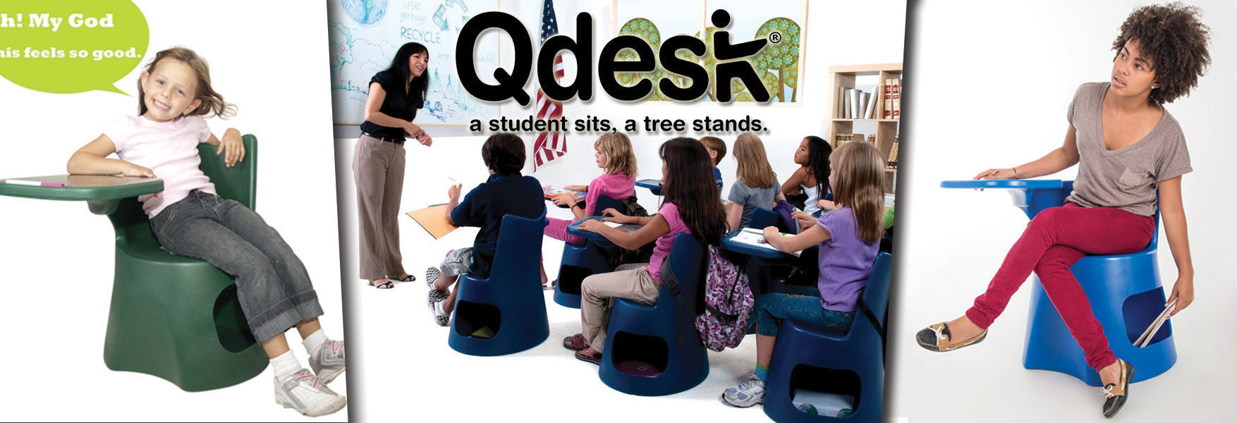 Qdeskโต๊ะเก้าอี้นักเรียน